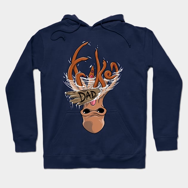 Kraken Dad Hoodie by y30artist